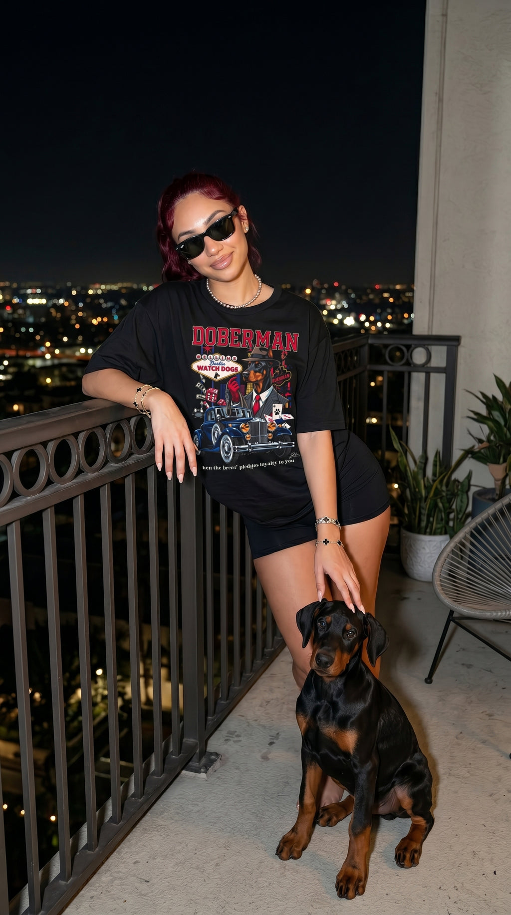 Doberman Watch Dogs